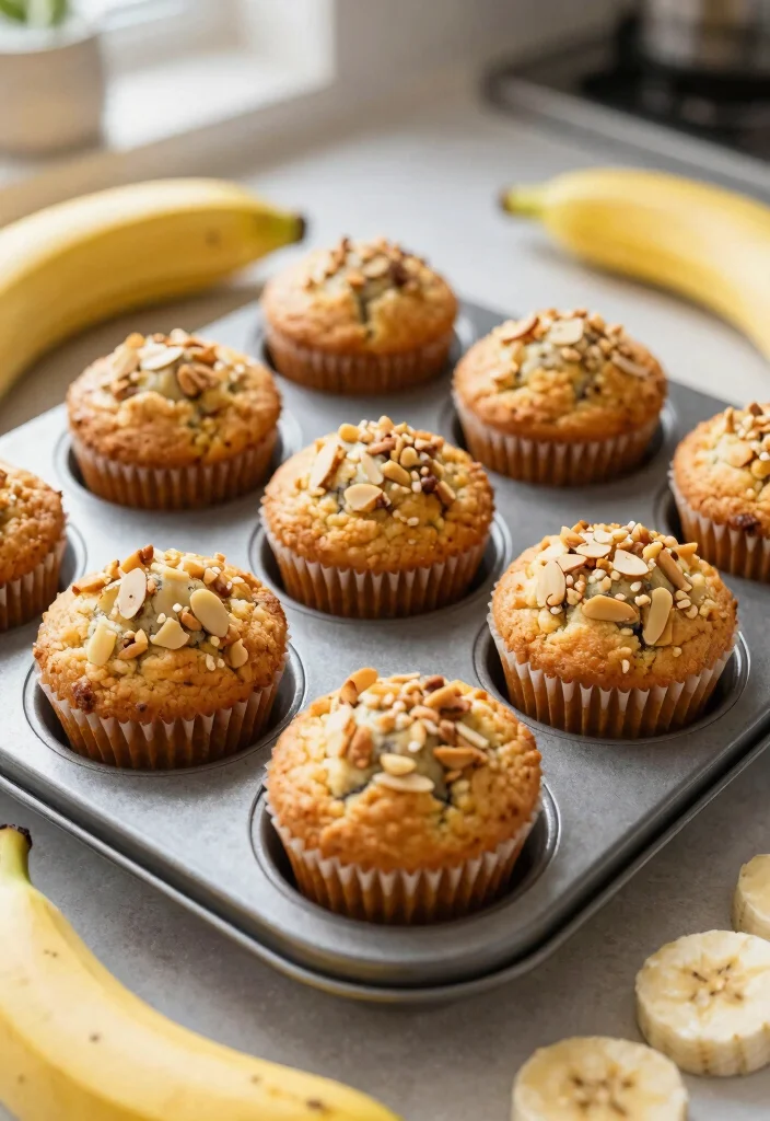 10 Vegan Paleo Recipes for Clean Nourishing Meals - 10. Almond Flour Banana Muffins