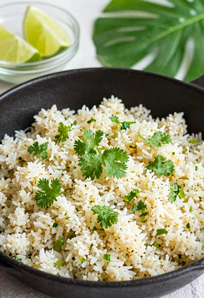 10 Vegan Paleo Recipes for Clean Nourishing Meals - 2. Coconut Cauliflower Rice