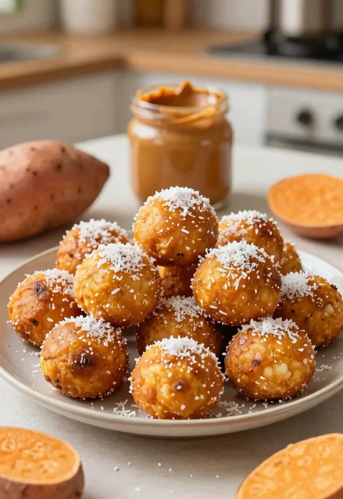 10 Vegan Paleo Recipes for Clean Nourishing Meals - 3. Sweet Potato Energy Bites