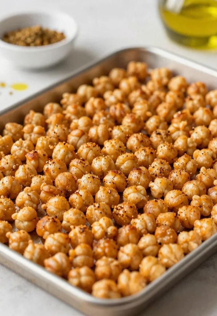 10 Vegan Paleo Recipes for Clean Nourishing Meals - 4. Spicy Roasted Chickpeas