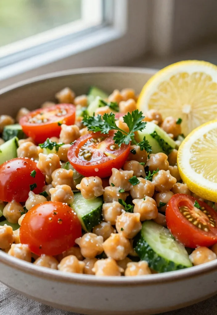 10 Vegan Pasta Salad Recipes for Fresh Easy Meal Bowls - 1. Mediterranean Chickpea Pasta Salad