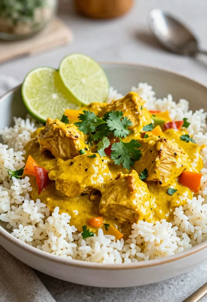 10 Whole30 Keto Recipes for Clean Low-Carb Everyday Meals - 5. Coconut Curry Chicken