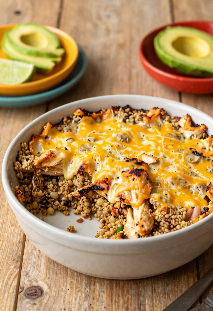 12 Dump-and-Bake Dinner Recipes for Zero-Prep Weeknight Meals - 5. BBQ Chicken and Quinoa Bake