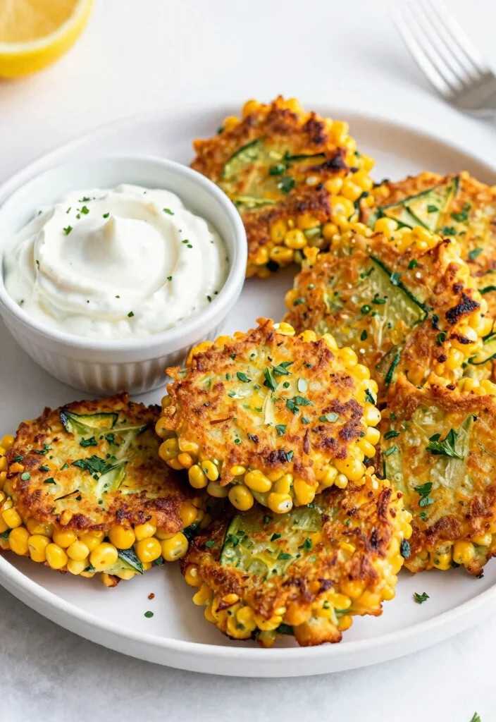12 Healthy Corn Recipes for Fresh Flavorful Everyday Meals - 8. Corn and Zucchini Fritters