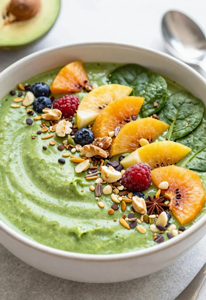 12 Healthy Indian Breakfast Recipes for Easy Flavorful Mornings - 12. Smoothie Bowl with Indian Spices