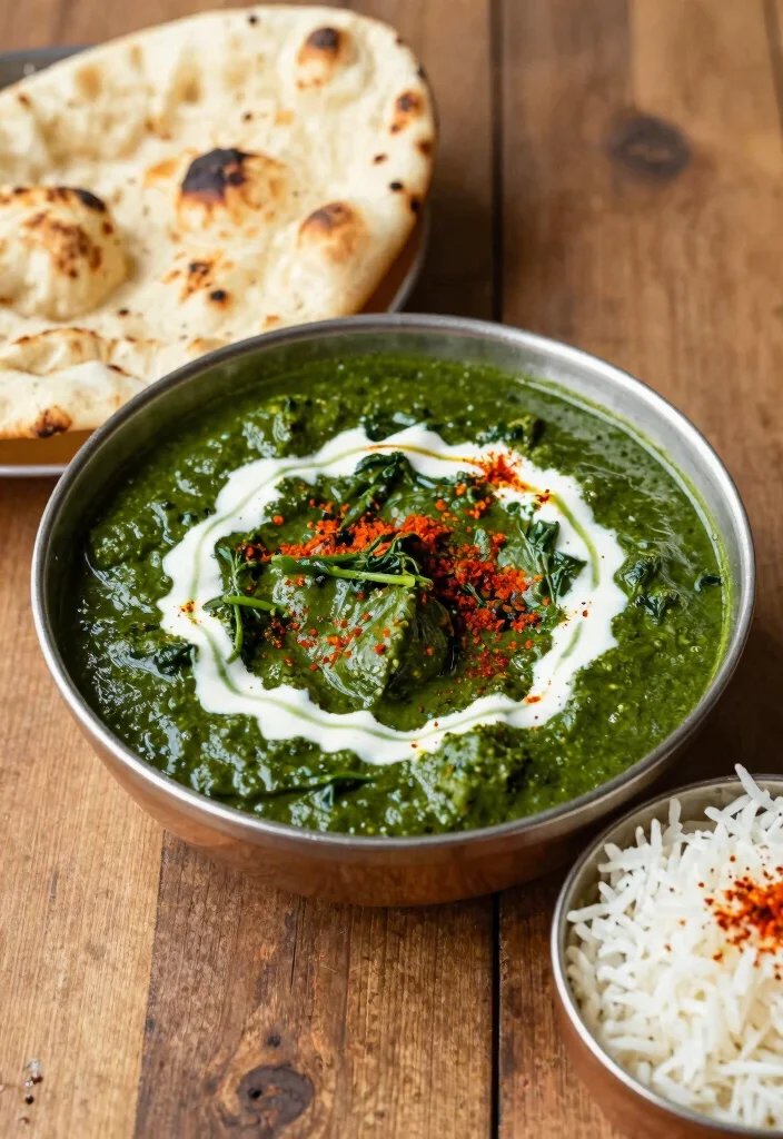 12 Healthy Indian Recipes for Fresh Flavorful Everyday Eating - 2. Palak Paneer - Spinach and Cottage Cheese Delight