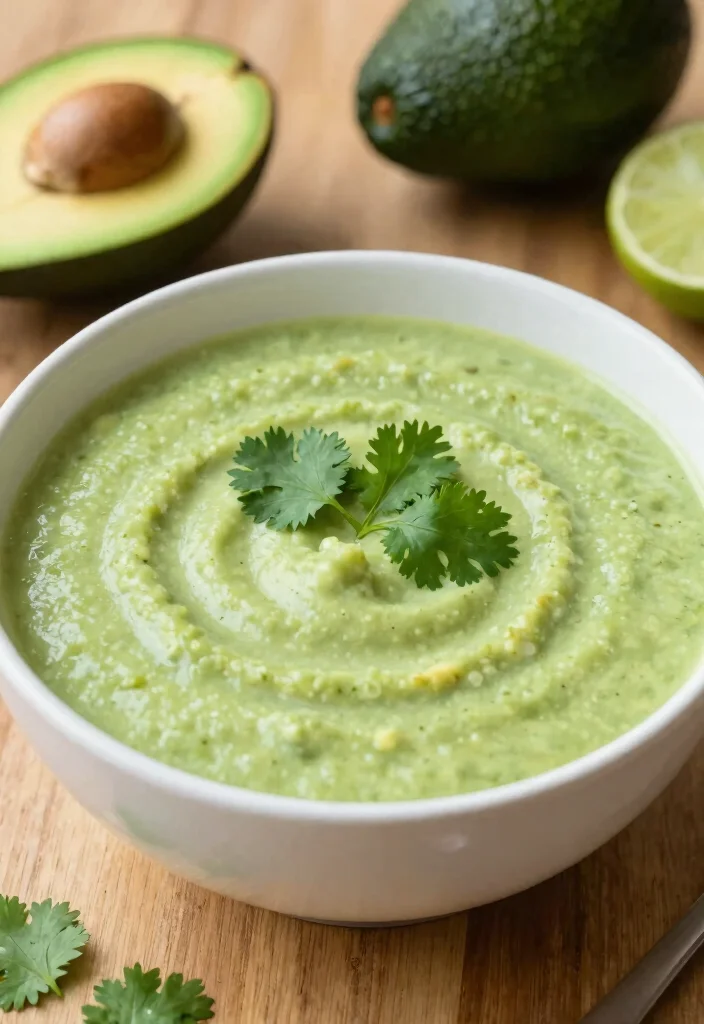 12 Healthy Keto Soup Recipes for Light Cozy Low-Carb Bowls - 7. Creamy Avocado Soup