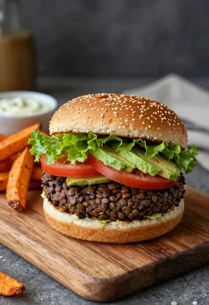 12 Healthy Lentil Recipes for Easy Protein-Packed Meals - 5. Lentil Burgers