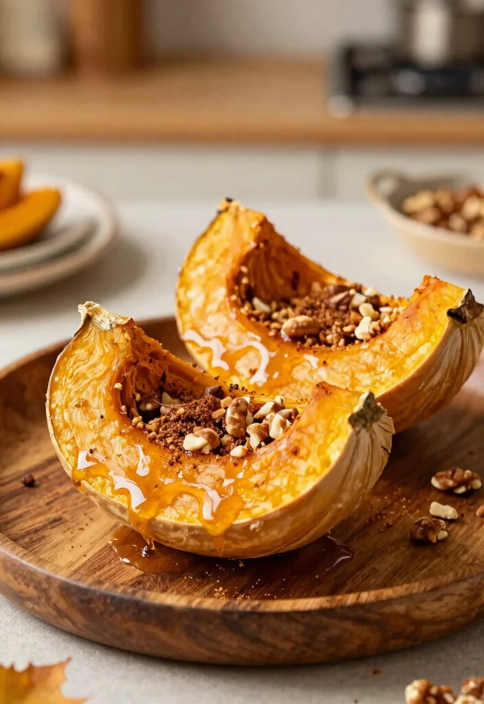 12 Healthy Squash Recipes for Cozy Nutritious Seasonal Meals - 2. Roasted Acorn Squash with Maple Glaze