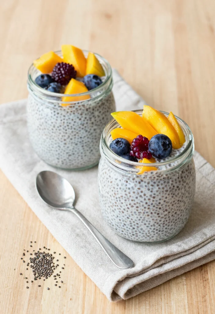 12 Healthy Sweet Snack Recipes for Light Naturally Sweet Bites - 2. Coconut Chia Seed Pudding