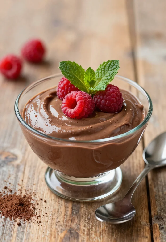 12 Healthy Sweet Snack Recipes for Light Naturally Sweet Bites - 4. Avocado Chocolate Mousse