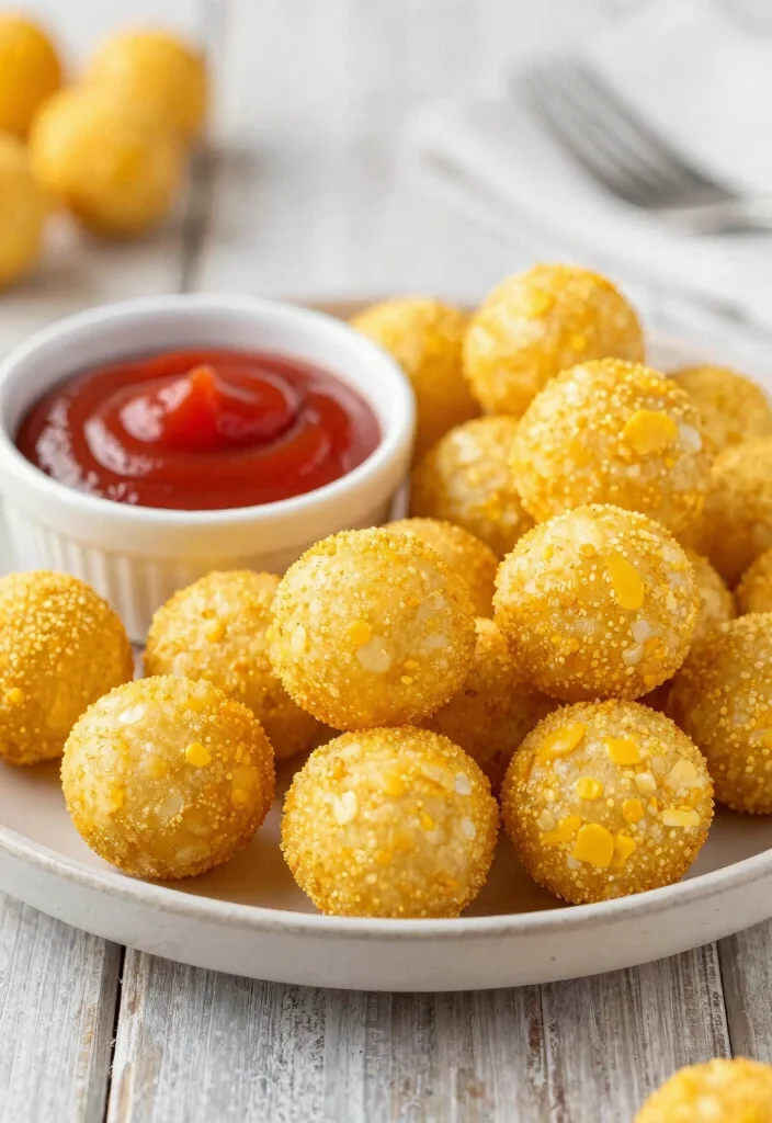 12 Indian Vegetarian Snack Recipes for Flavorful Easy Bites - 11. Corn and Cheese Balls
