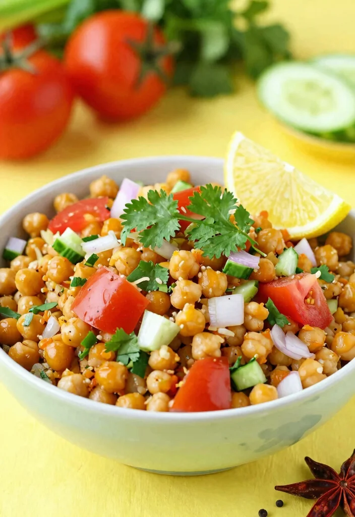 12 Indian Vegetarian Snack Recipes for Flavorful Easy Bites - 5. Chana Chaat