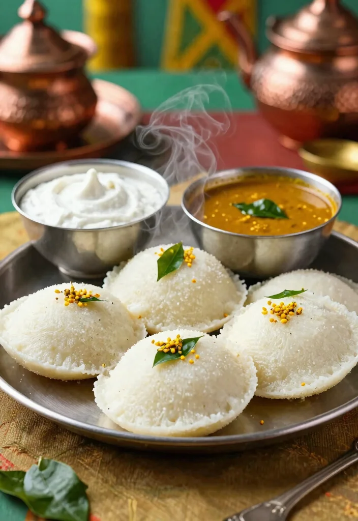 12 Indian Vegetarian Snack Recipes for Flavorful Easy Bites - 8. Rawa Idli