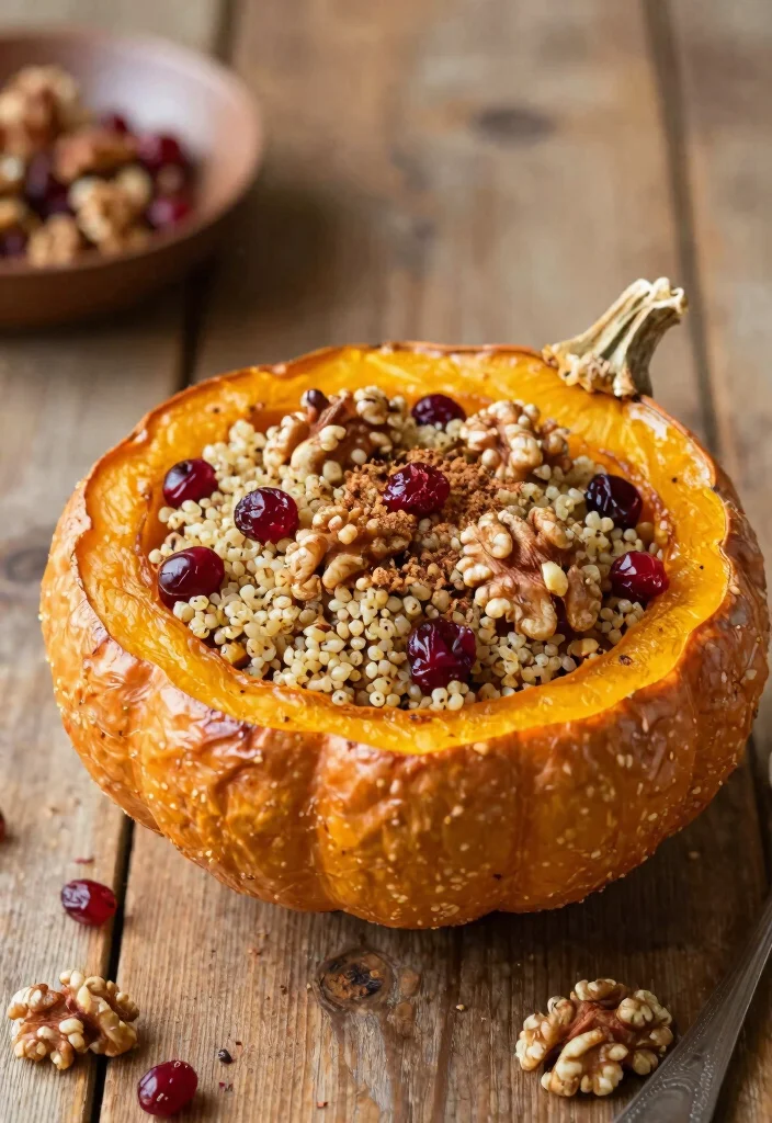 12 Macro-Friendly Dinner Recipes for Easy Balanced Eating - 12. Stuffed Acorn Squash with Quinoa and Cranberries