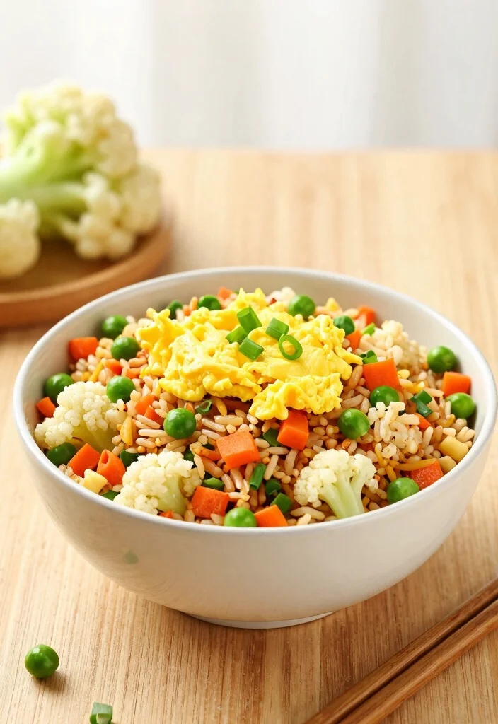 12 Macro-Friendly Dinner Recipes for Easy Balanced Eating - 7. Cauliflower Fried Rice
