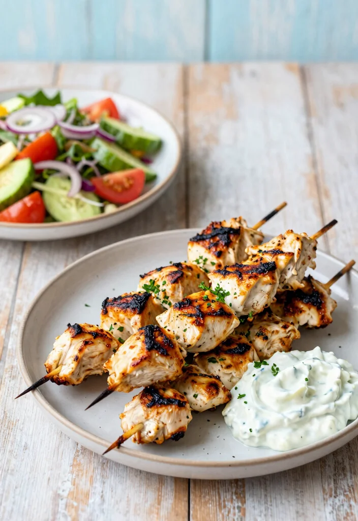 12 Macro-Friendly Dinner Recipes for Easy Balanced Eating - 8. Greek Chicken Souvlaki