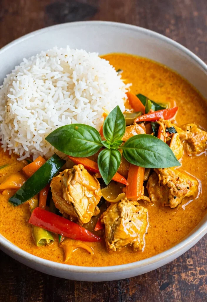 12 Pressure Cooker Dinner Recipes for Fast Hands-Off Meals - 8. Thai Red Curry Chicken