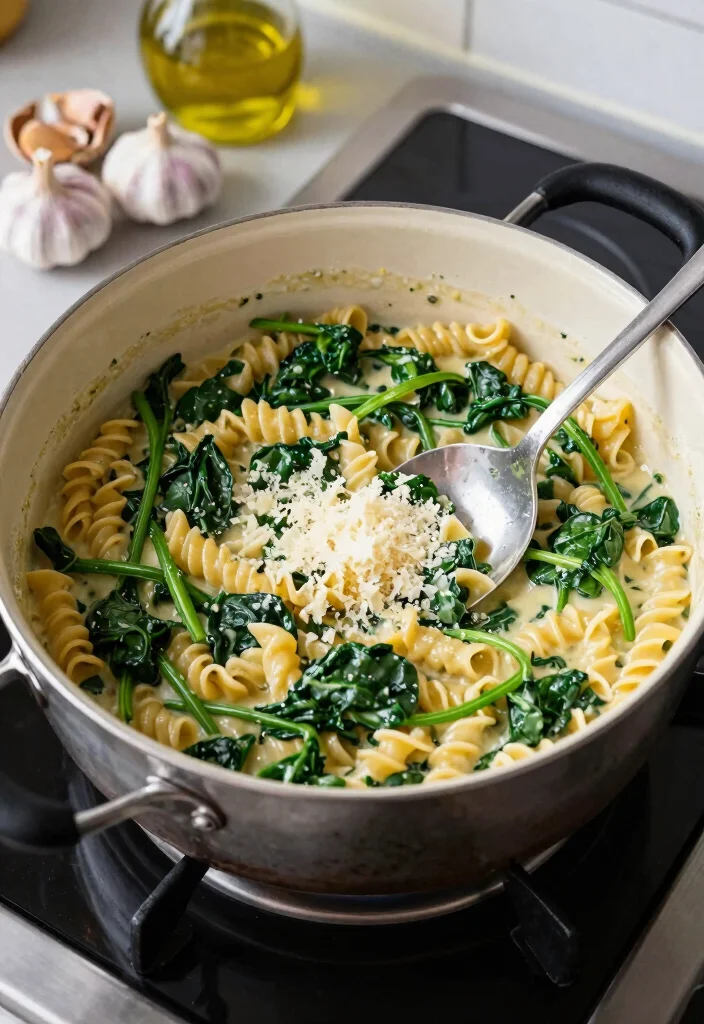 12 Simple Family Dinner Recipes for Quick Weeknight Meals - 1. One-Pot Creamy Chicken and Spinach Pasta