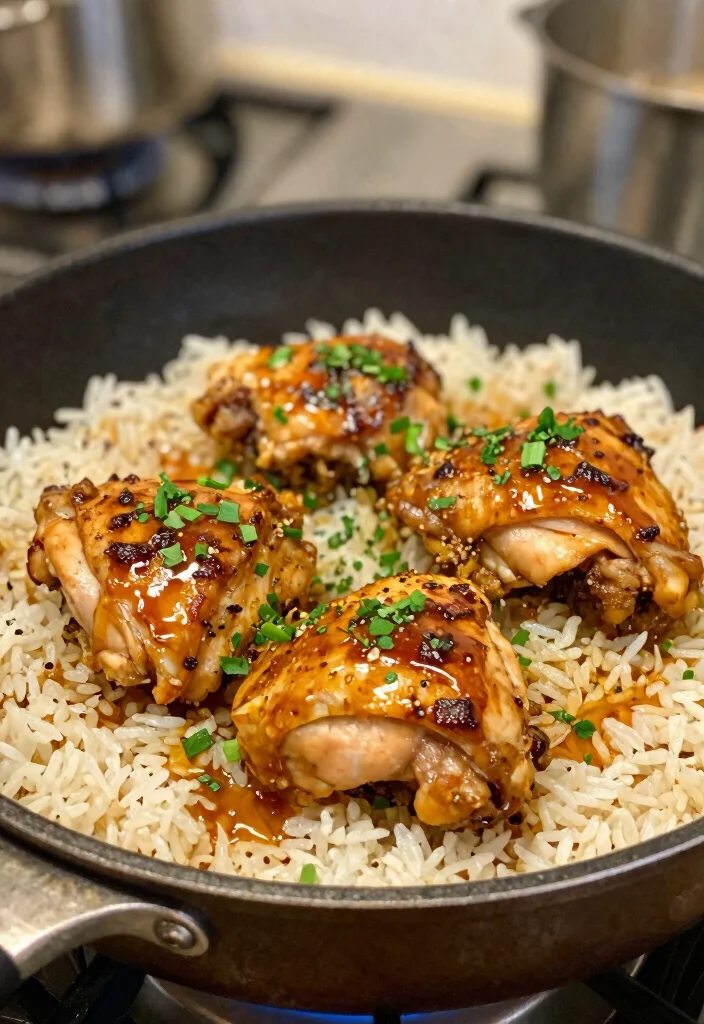 12 Simple Family Dinner Recipes for Quick Weeknight Meals - 10. One-Pot Honey Garlic Chicken and Rice