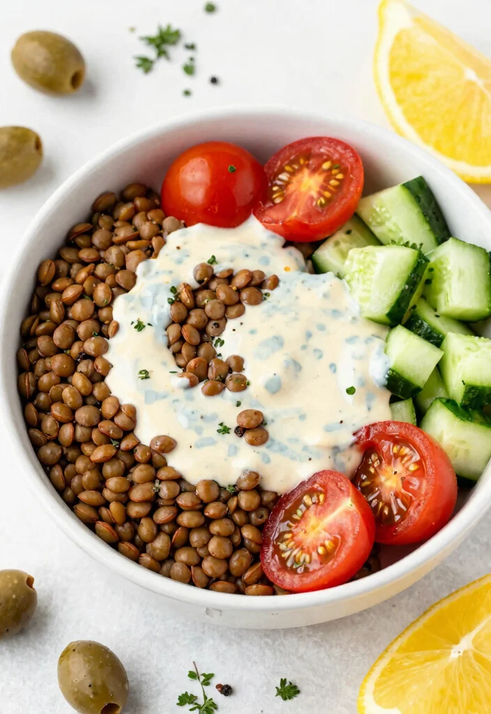 12 Vegan Buddha Bowl Recipes for Balanced Flavorful Eating - 7. Mediterranean Lentil Bowl