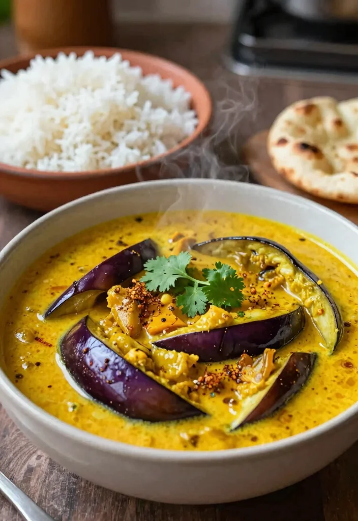 12 Vegan Eggplant Recipes for Fresh Flavorful Plant Meals - 6. Eggplant Curry