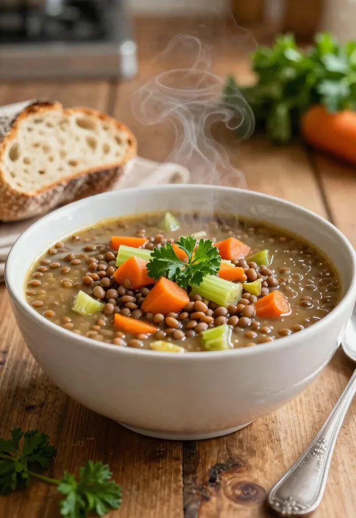 12 Vegetarian Lentil Recipes for Hearty Protein-Rich Meals - 1. Hearty Lentil Soup