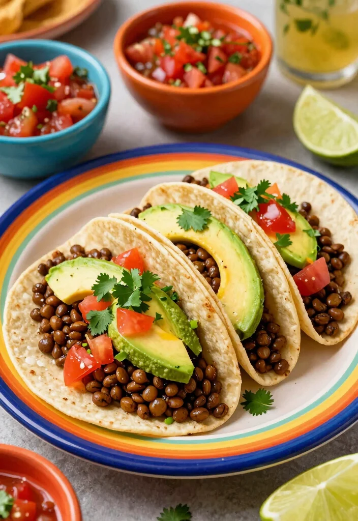 12 Vegetarian Lentil Recipes for Hearty Protein-Rich Meals - 2. Lentil Tacos