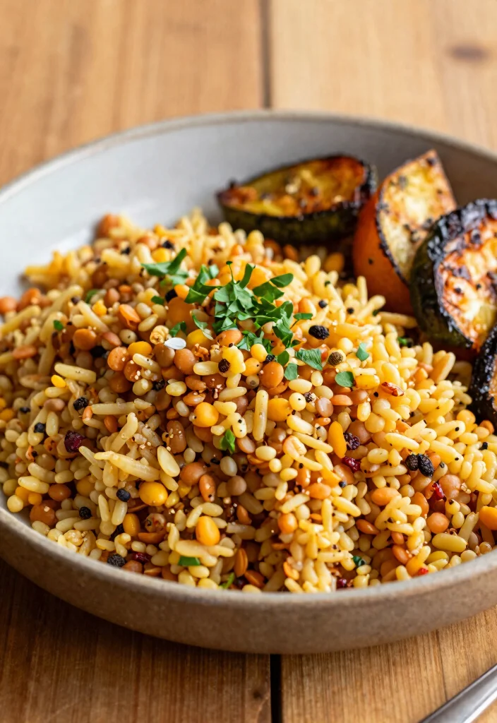 12 Vegetarian Lentil Recipes for Hearty Protein-Rich Meals - 6. Lentil Pilaf