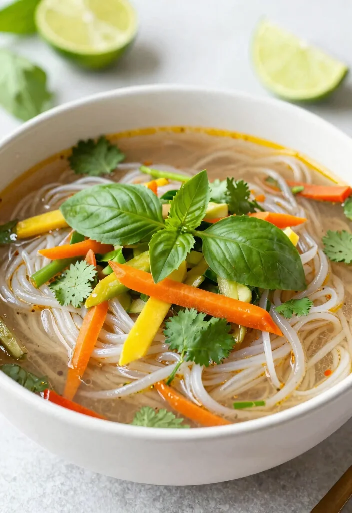 12 Vegetarian Stew Recipes for Cozy Plant-Based Comfort - 11. Vietnamese Pho-inspired Vegetable Stew