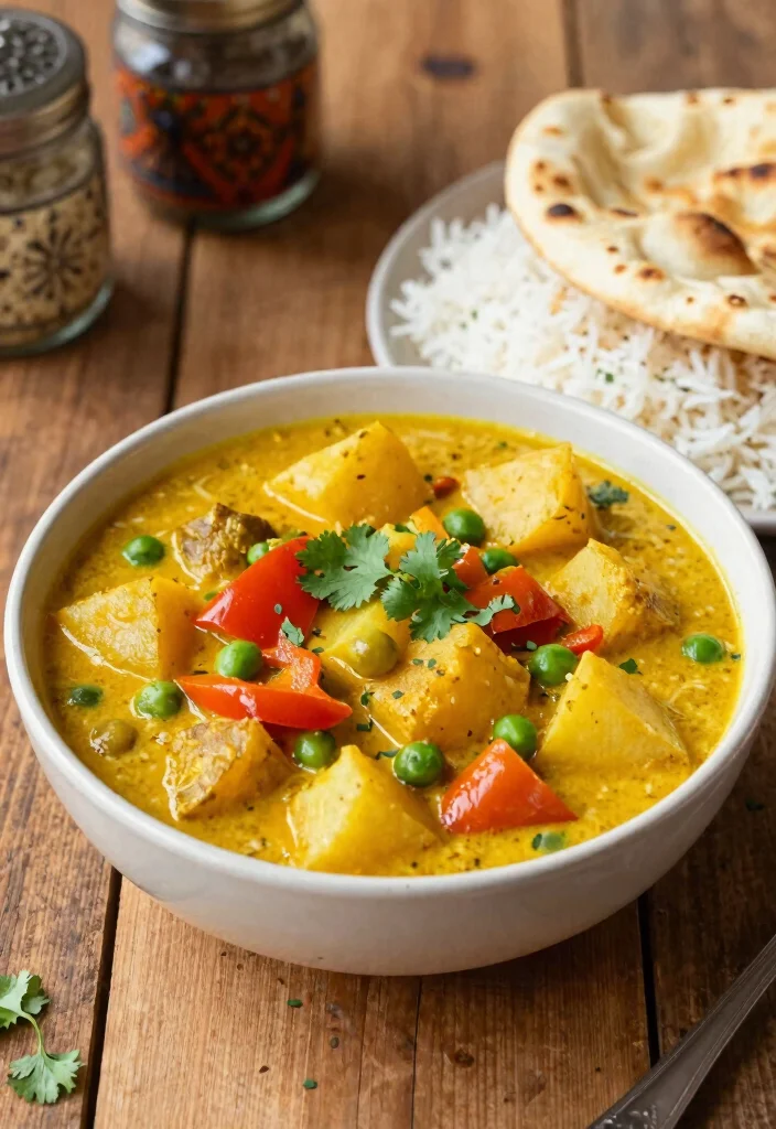 12 Vegetarian Stew Recipes for Cozy Plant-Based Comfort - 2. Indian Vegetable Curry Stew