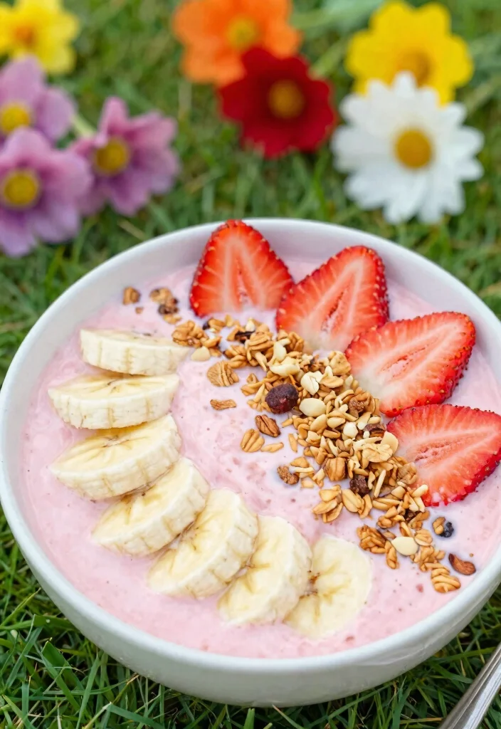 8 Vegan Ninja Creami Recipes for Light Easy Frozen Treats - 2. Creamy Strawberry Banana Bliss